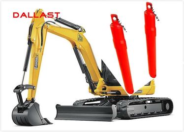 Heavy Duty Double Acting Hydraulic Cylinder For Construction Machinery Excavator