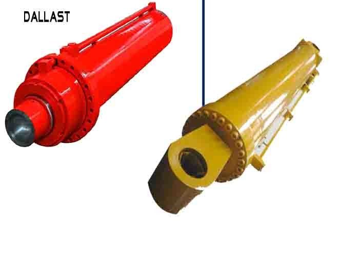 Flange Double Acting Hydraulic Ram Large Bore Size for Chain Bulldozer Big bucket